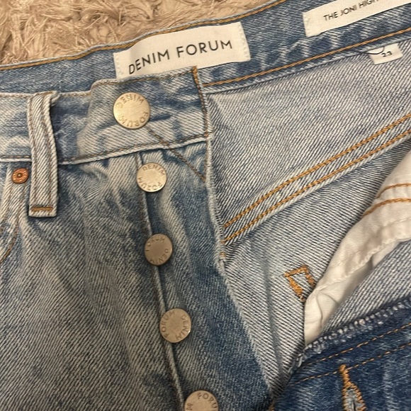 Denim Forum High Rise Loose Jeans - Picture 3 of 4